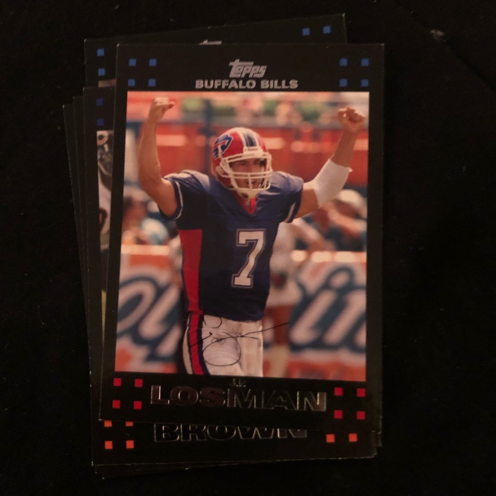 Signed sports cards